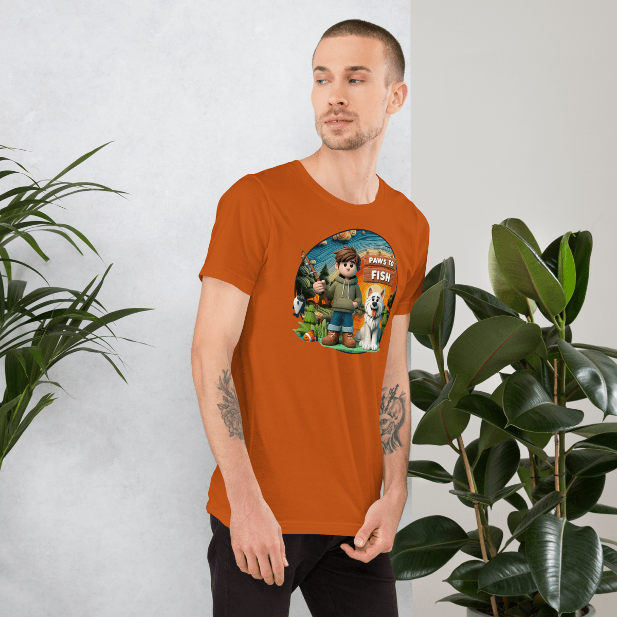 Paws to Fish - Signature Tee - Unisex Staple Tee - Speak Up 4 Paws