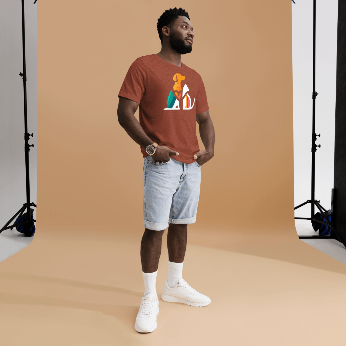Unity Paws - Signature Tee - Unisex Staple Tee - Speak Up 4 Paws