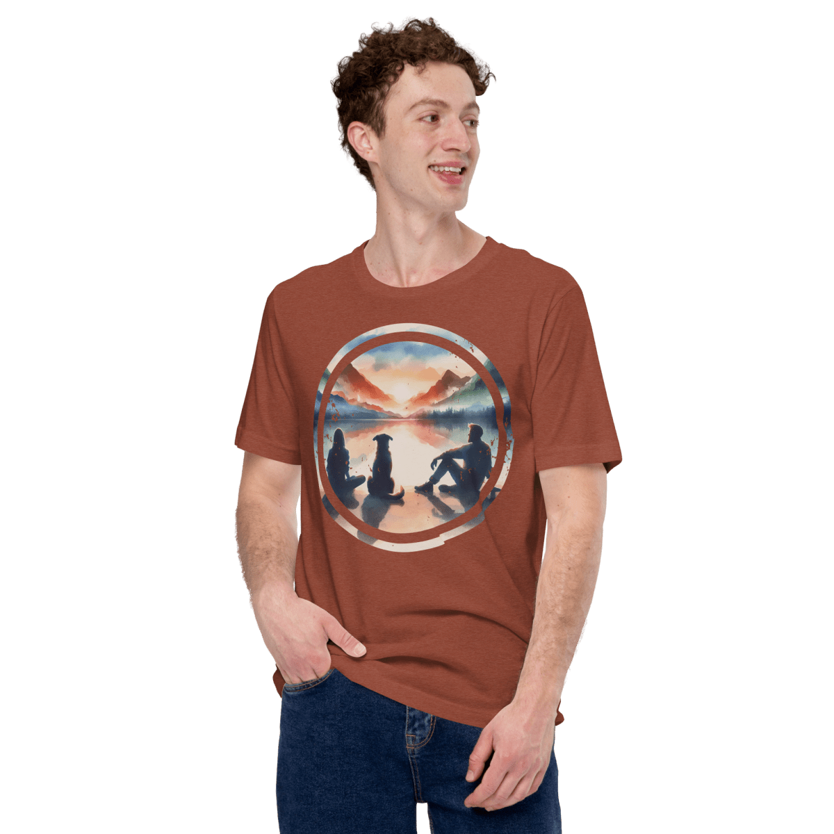 Sunset Reflections - Signature Tee - Unisex Staple Tee - Speak Up 4 Paws