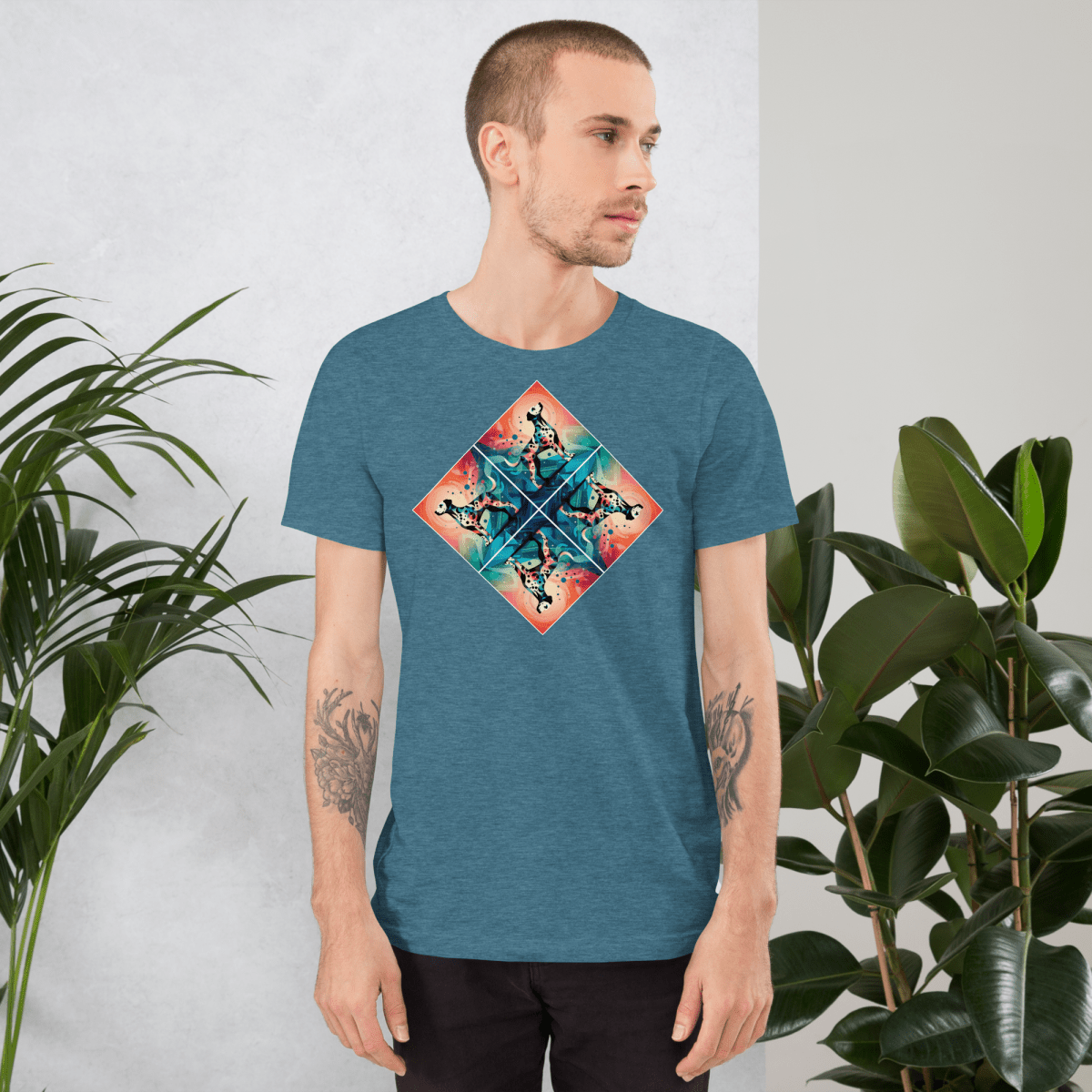 Spotted Harmony - Signature Tee - Unisex Staple Tee - Speak Up 4 Paws