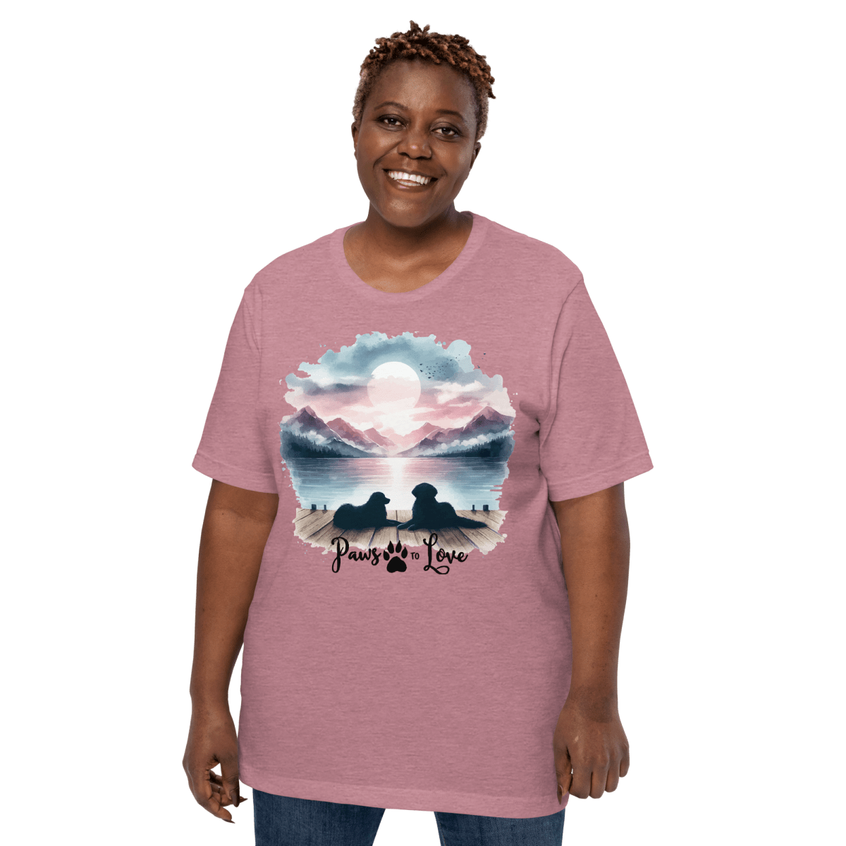 Sunset Buddies - Signature Tee - Unisex Staple Tee - Speak Up 4 Paws