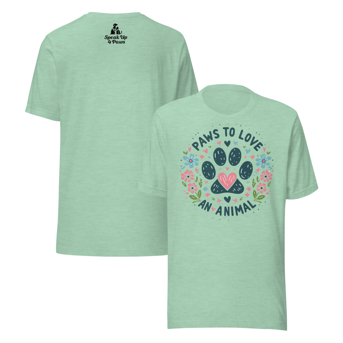 Circle of Pawsitivity - Signature Tee - Unisex Staple Tee - Speak Up 4 Paws