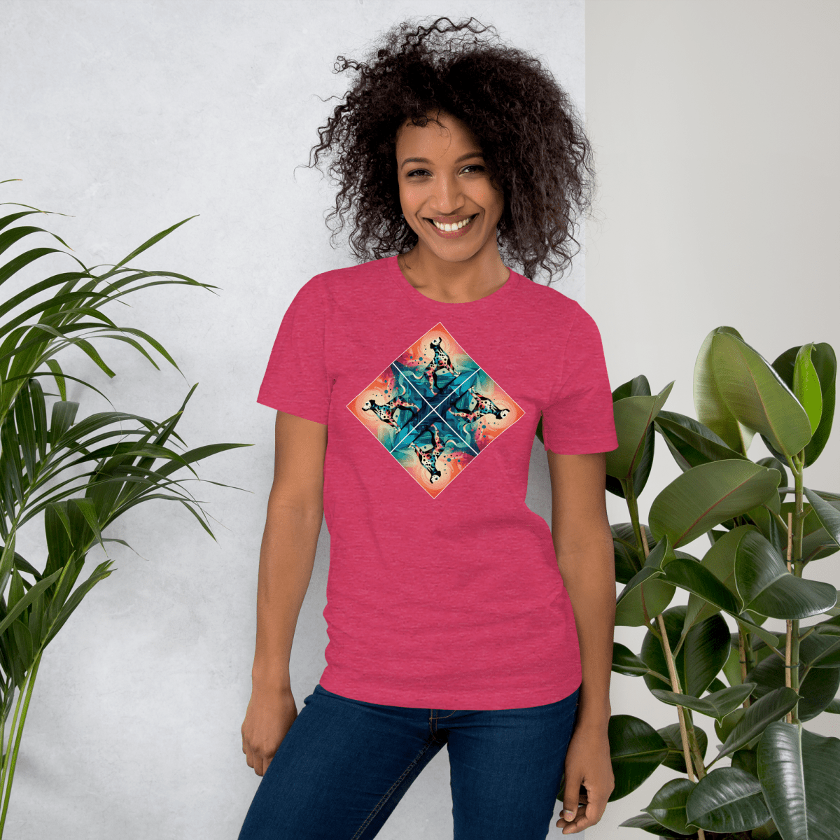 Spotted Harmony - Signature Tee - Unisex Staple Tee - Speak Up 4 Paws