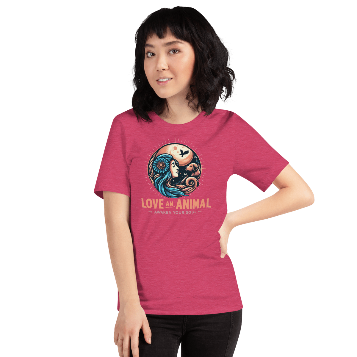 Lunar Serenade - Signature Tee - Unisex Staple Tee - Speak Up 4 Paws