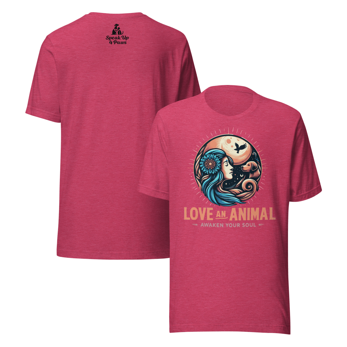 Lunar Serenade - Signature Tee - Unisex Staple Tee - Speak Up 4 Paws