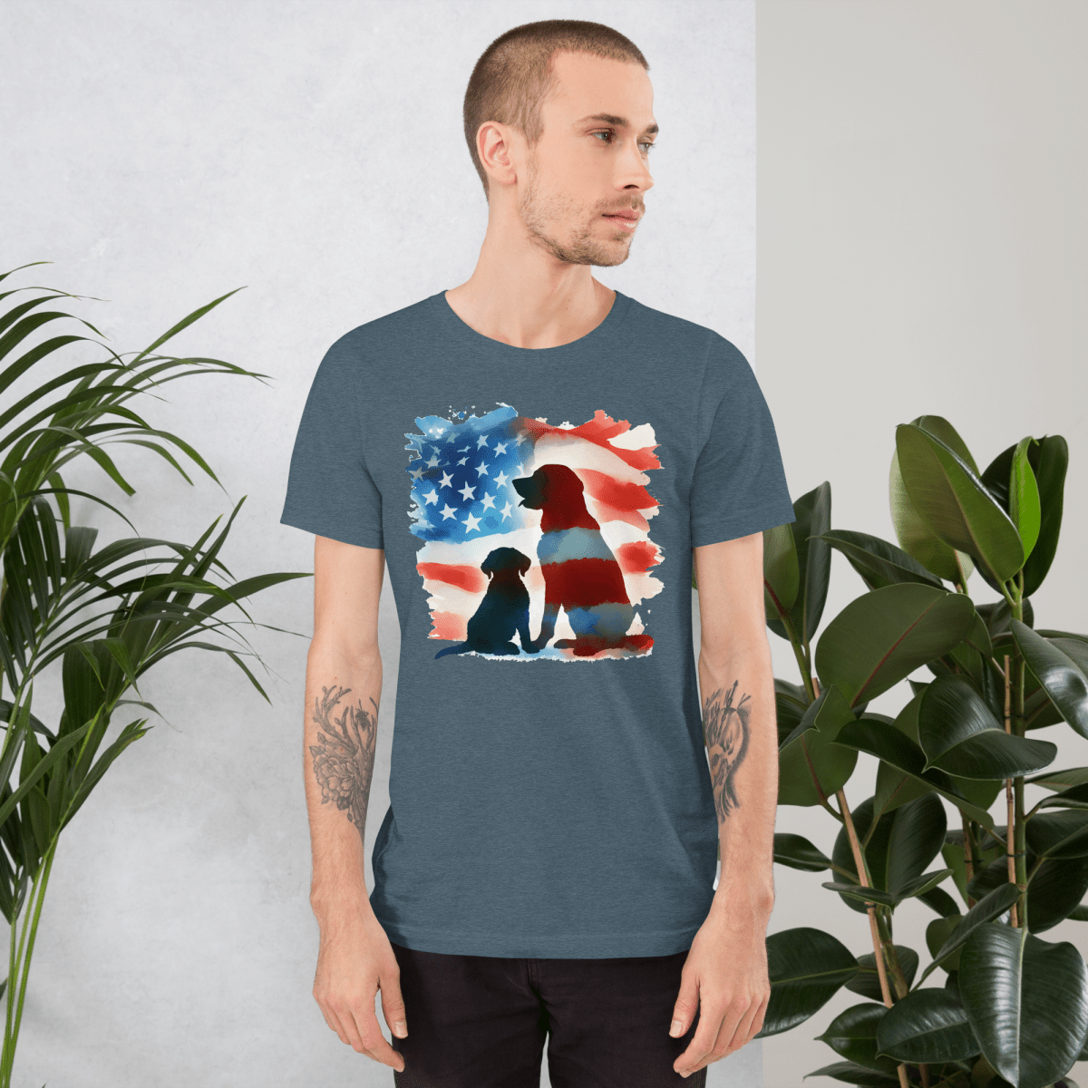 Patriotic Dreams - Signature Tee - Unisex Staple Tee - Speak Up 4 Paws