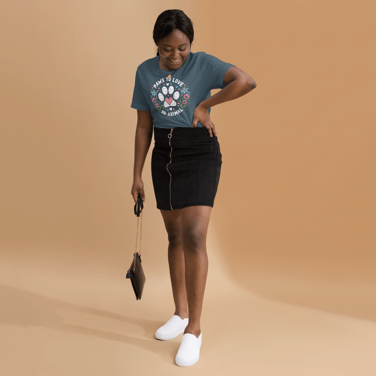 Circle of Pawsitivity - Everyday Tee - Unisex Staple Tee - Speak Up 4 Paws