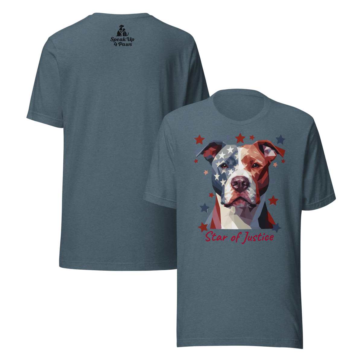 Star of Justice - Signature Tee - Unisex Staple Tee - Speak Up 4 Paws