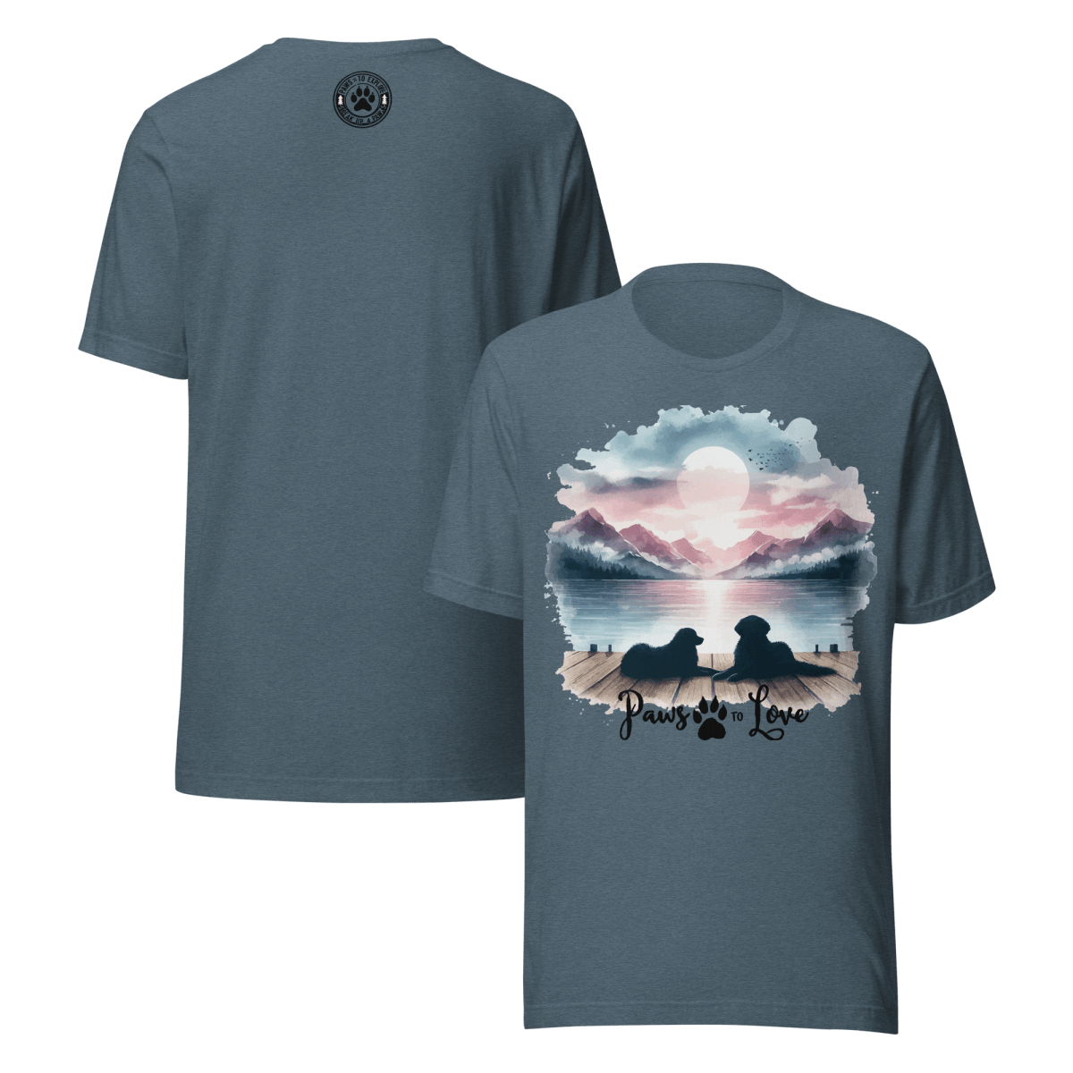 Sunset Buddies - Signature Tee - Unisex Staple Tee - Speak Up 4 Paws
