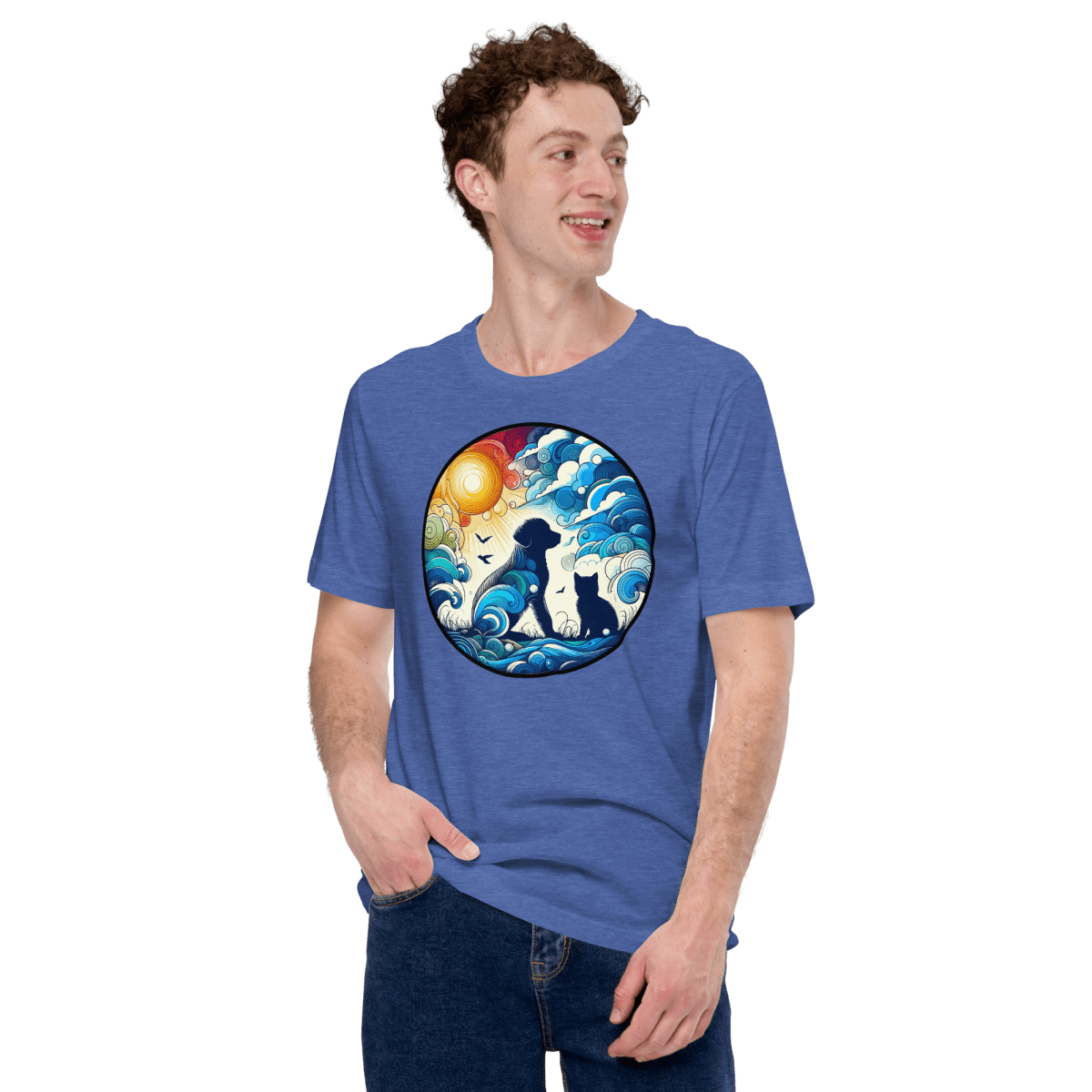 Sun - Kissed Bond - Signature Tee - Unisex Staple Tee - Speak Up 4 Paws