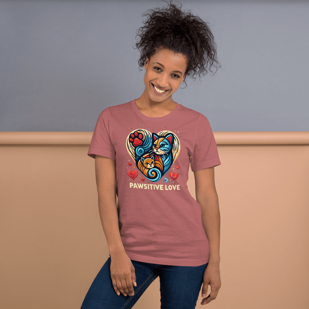 Feline Harmony - Signature Tee - Unisex Staple Tee - Speak Up 4 Paws