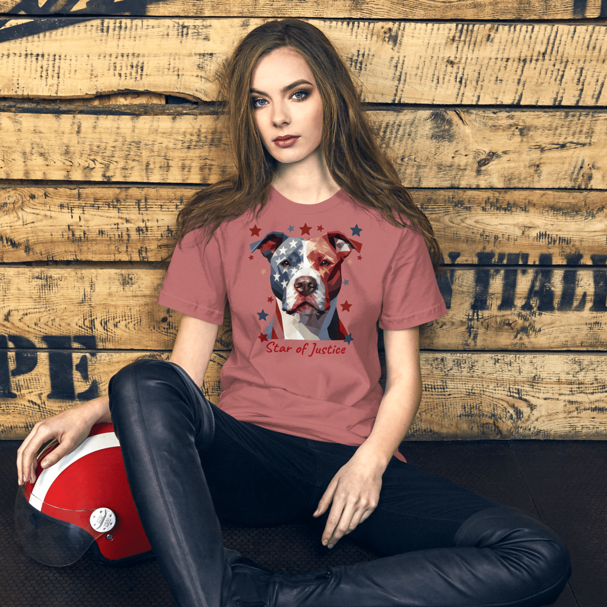 Star of Justice - Signature Tee - Unisex Staple Tee - Speak Up 4 Paws