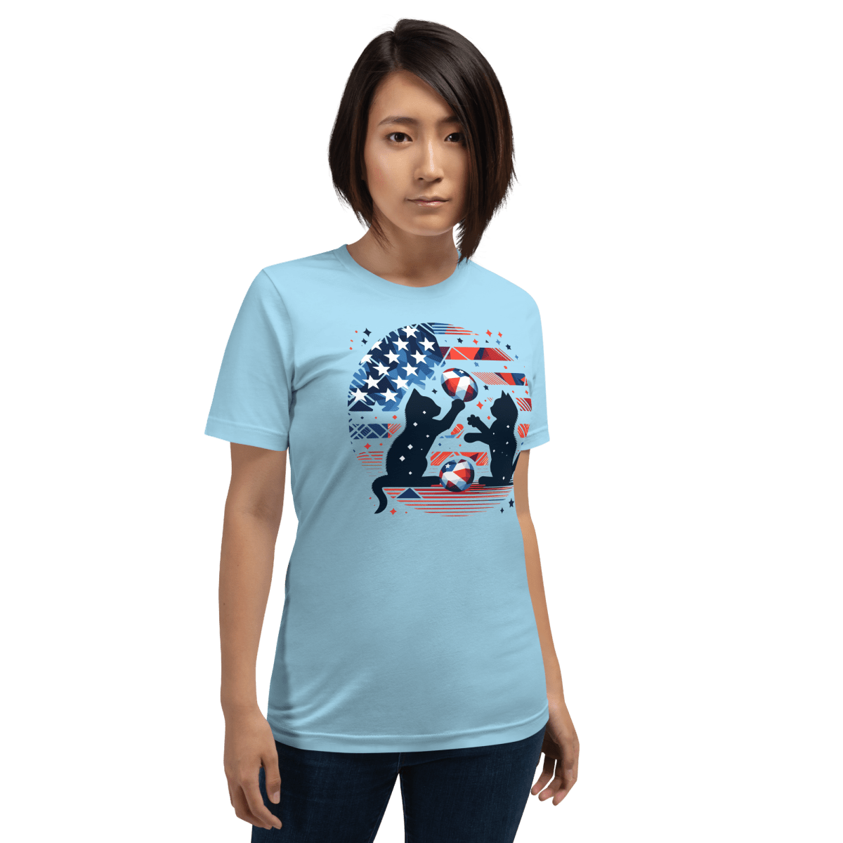 Patriotic Playtime - Signature Tee - Unisex Staple Tee - Speak Up 4 Paws