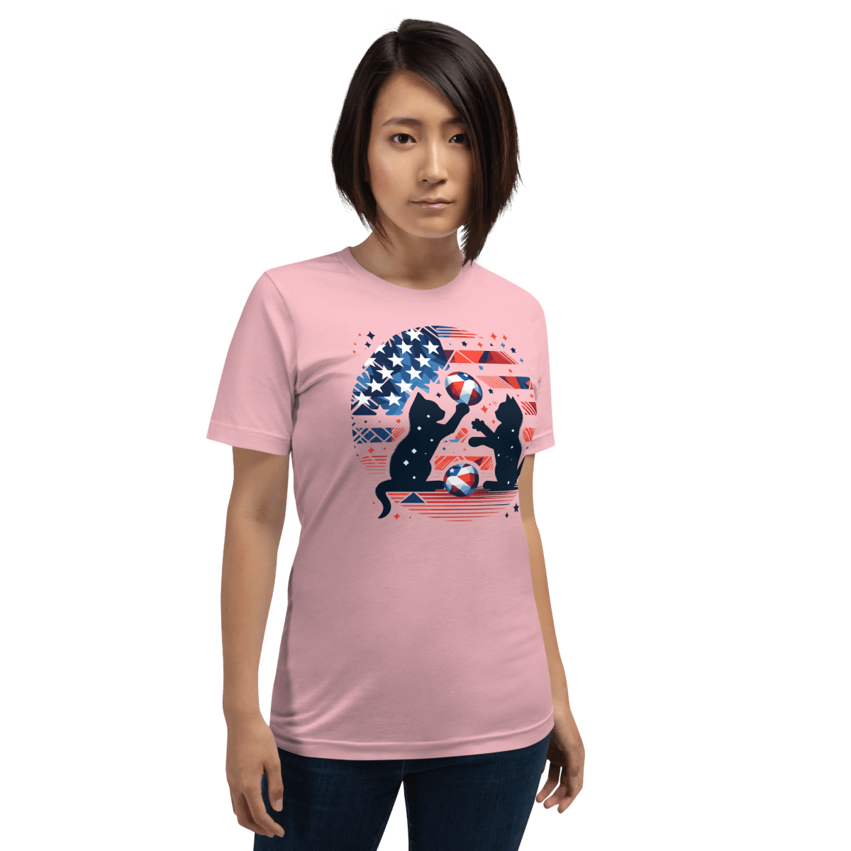 Patriotic Playtime - Signature Tee - Unisex Staple Tee - Speak Up 4 Paws