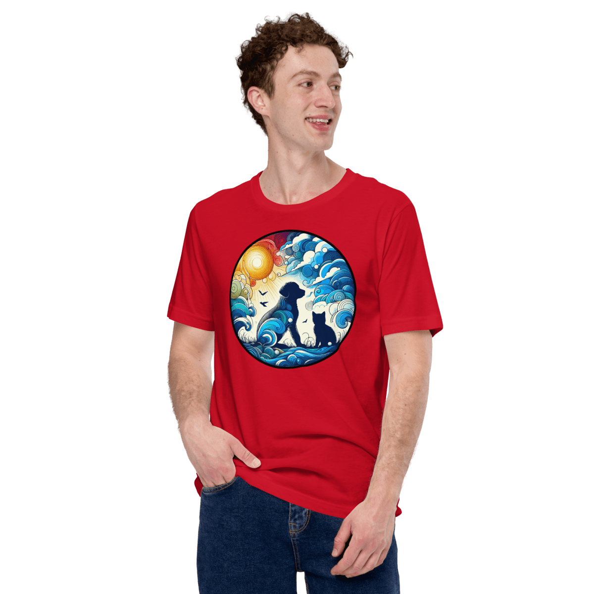 Sun - Kissed Bond - Signature Tee - Unisex Staple Tee - Speak Up 4 Paws