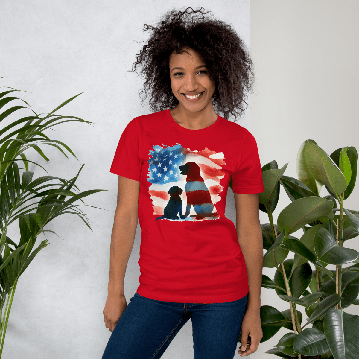 Patriotic Dreams - Signature Tee - Unisex Staple Tee - Speak Up 4 Paws