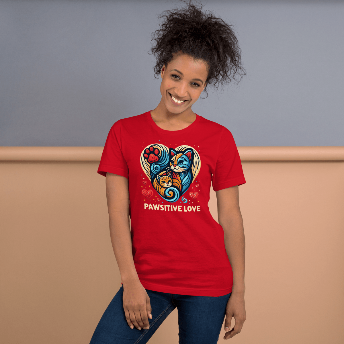 Feline Harmony - Signature Tee - Unisex Staple Tee - Speak Up 4 Paws
