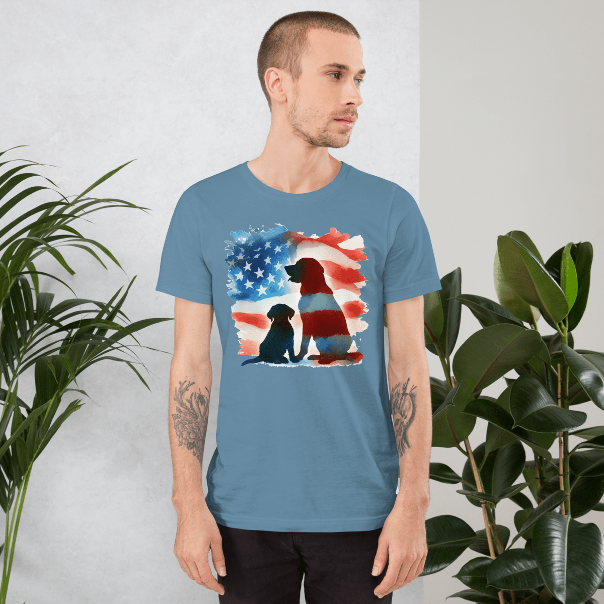 Patriotic Dreams - Signature Tee - Unisex Staple Tee - Speak Up 4 Paws