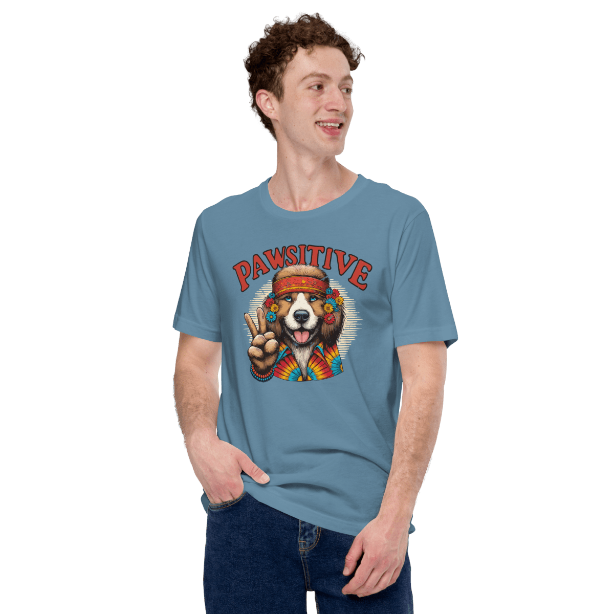 Groovy Canine Vibes - Signature Tee - Unisex Staple Tee - Speak Up 4 Paws