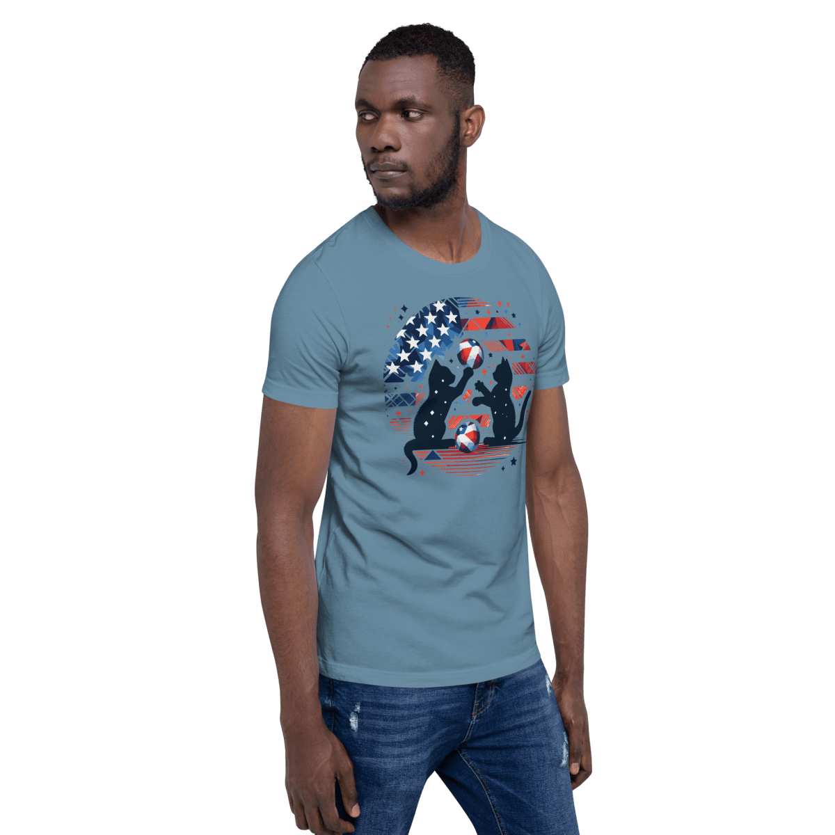 Patriotic Playtime - Signature Tee - Unisex Staple Tee - Speak Up 4 Paws