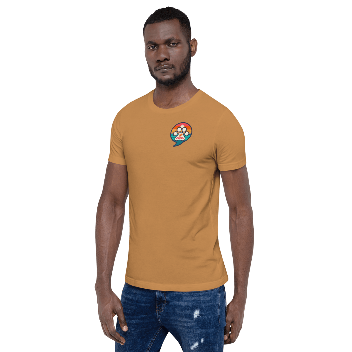 Paws for a Cause - Signature Tee - Unisex Staple Tee - Speak Up 4 Paws