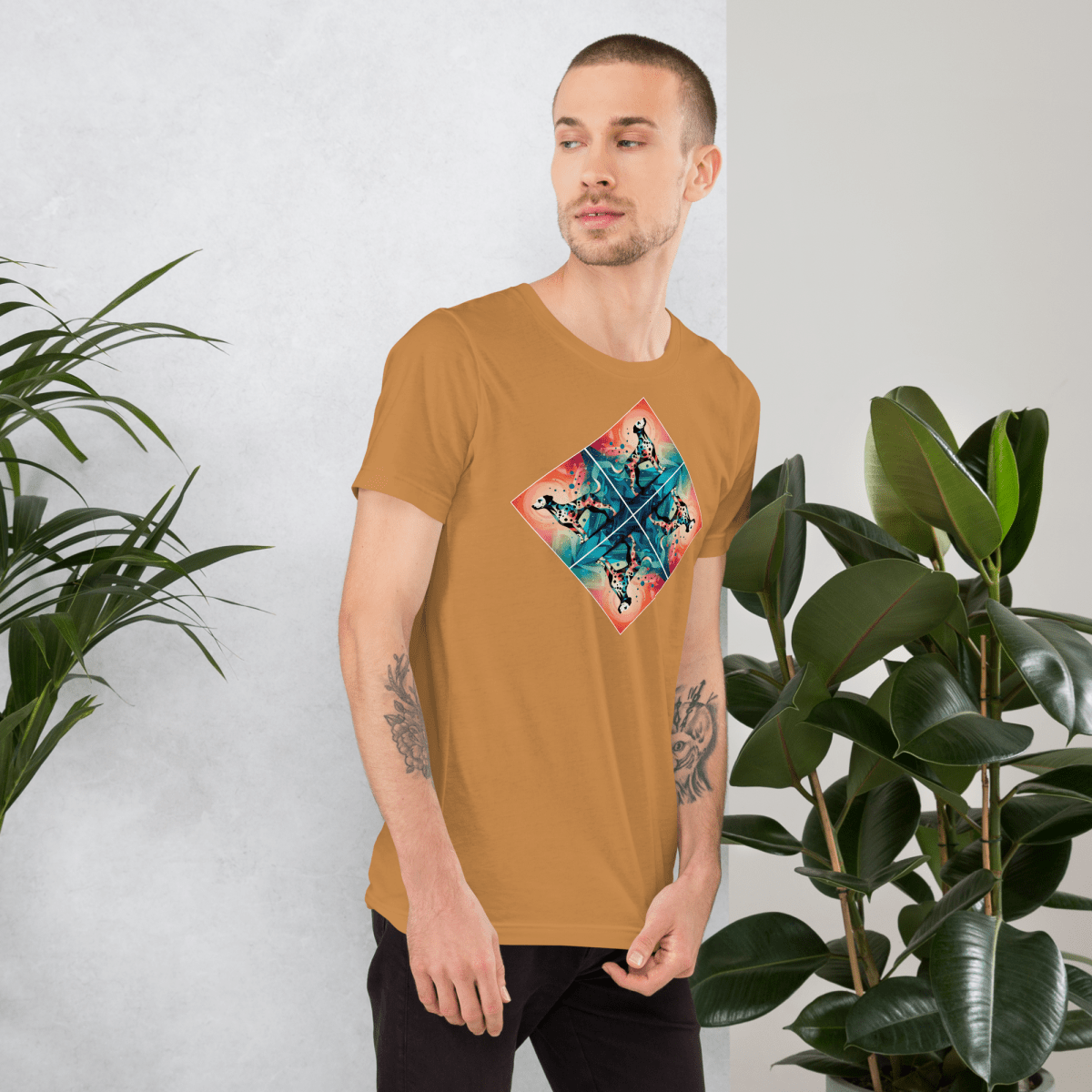 Spotted Harmony - Signature Tee - Unisex Staple Tee - Speak Up 4 Paws
