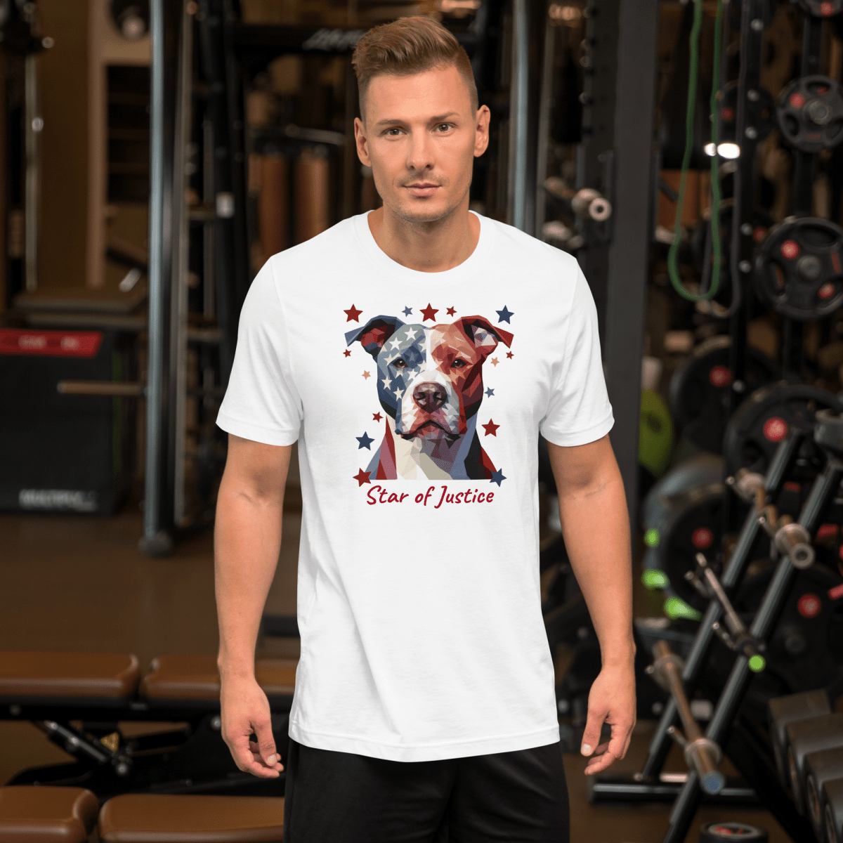 Star of Justice - Signature Tee - Unisex Staple Tee - Speak Up 4 Paws