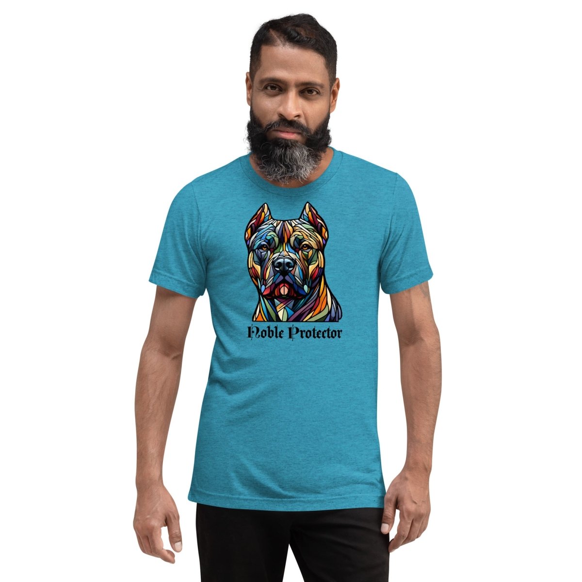Noble Protector - Men's Tri - Blend Comfort Tee - Unisex Tri - Blend - Speak Up 4 Paws