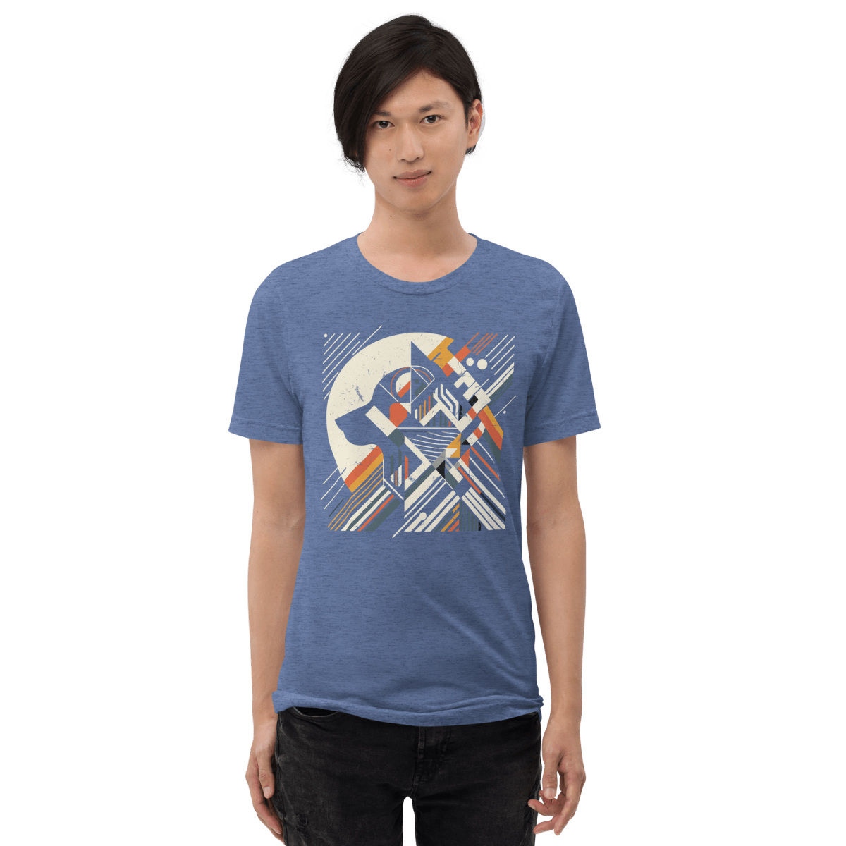 Majestic Form - Men's Tri - Blend Comfort Tee - Unisex Tri - Blend - Speak Up 4 Paws