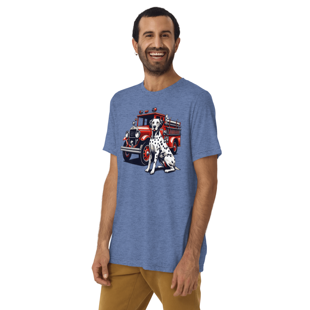 Ember Ally - Men's Tri - Blend Comfort Tee - Unisex Tri - Blend - Speak Up 4 Paws