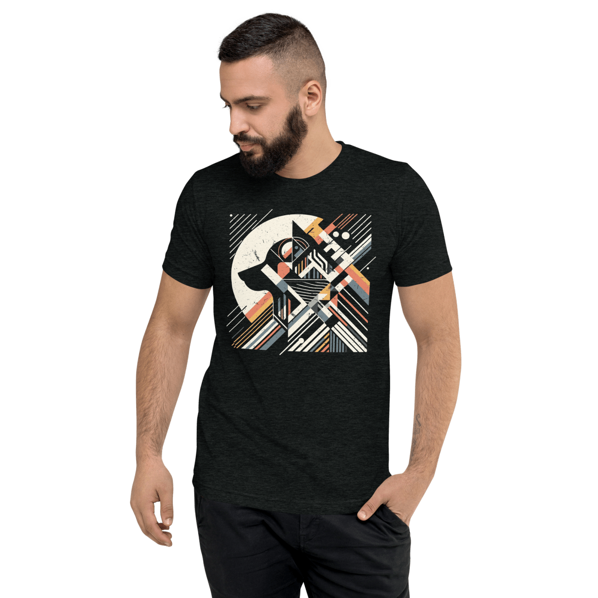 Majestic Form - Men's Tri - Blend Comfort Tee - Unisex Tri - Blend - Speak Up 4 Paws