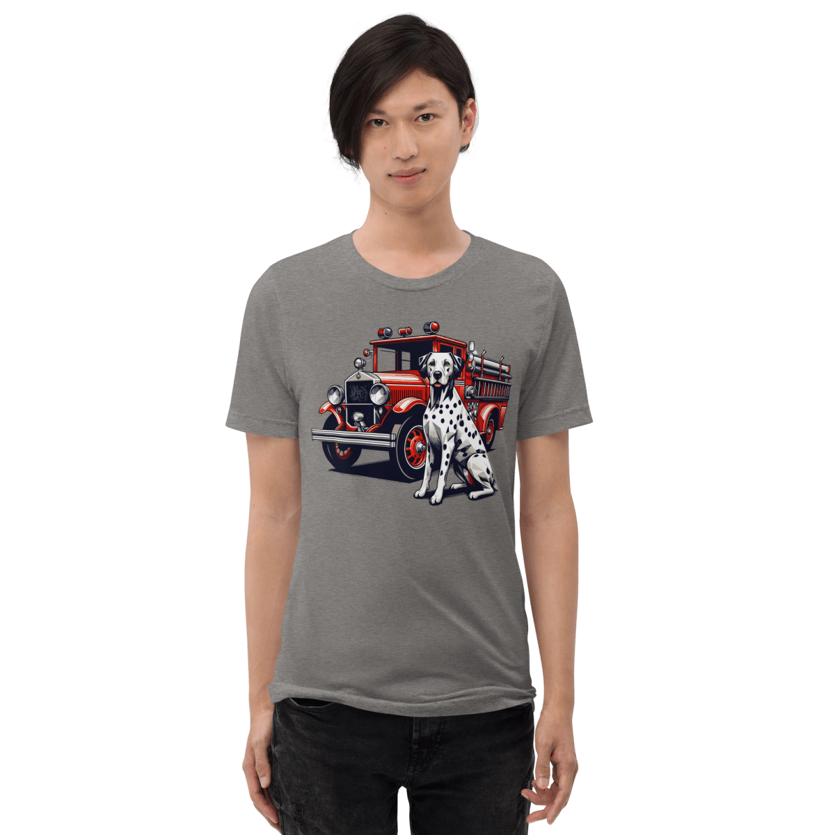 Ember Ally - Men's Tri - Blend Comfort Tee - Unisex Tri - Blend - Speak Up 4 Paws