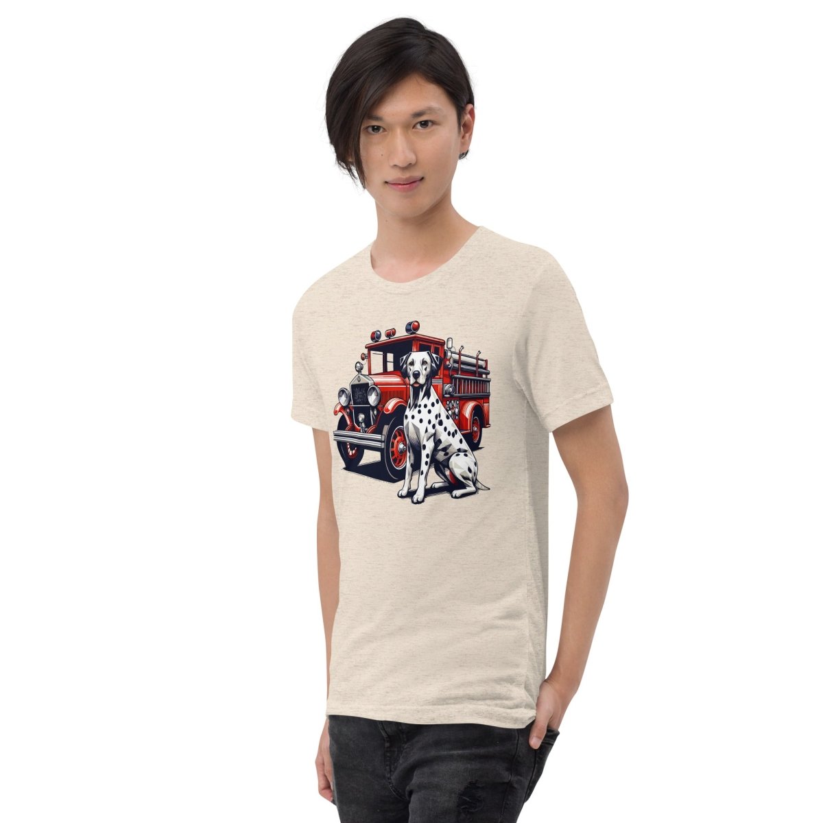 Ember Ally - Men's Tri - Blend Comfort Tee - Unisex Tri - Blend - Speak Up 4 Paws