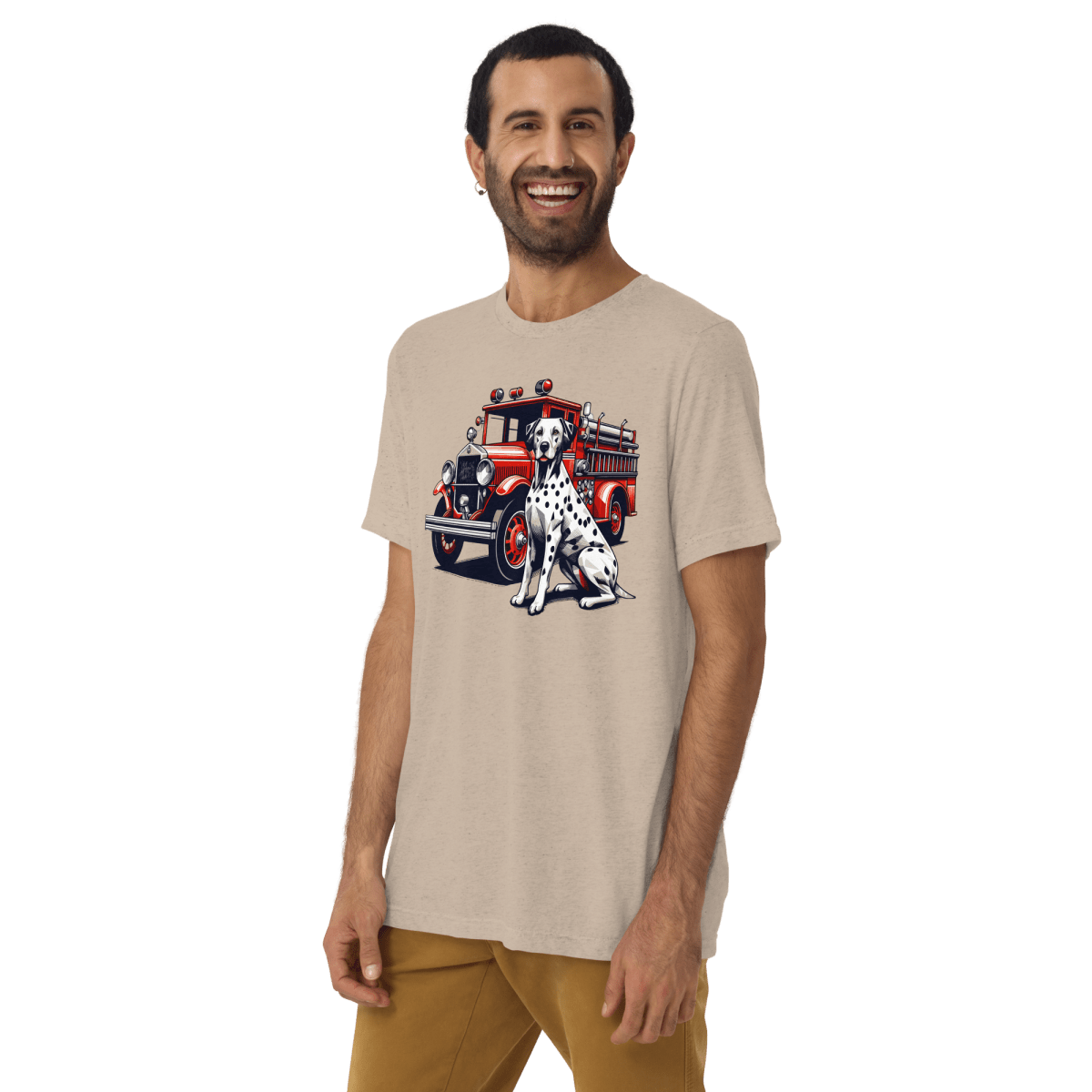 Ember Ally - Men's Tri - Blend Comfort Tee - Unisex Tri - Blend - Speak Up 4 Paws