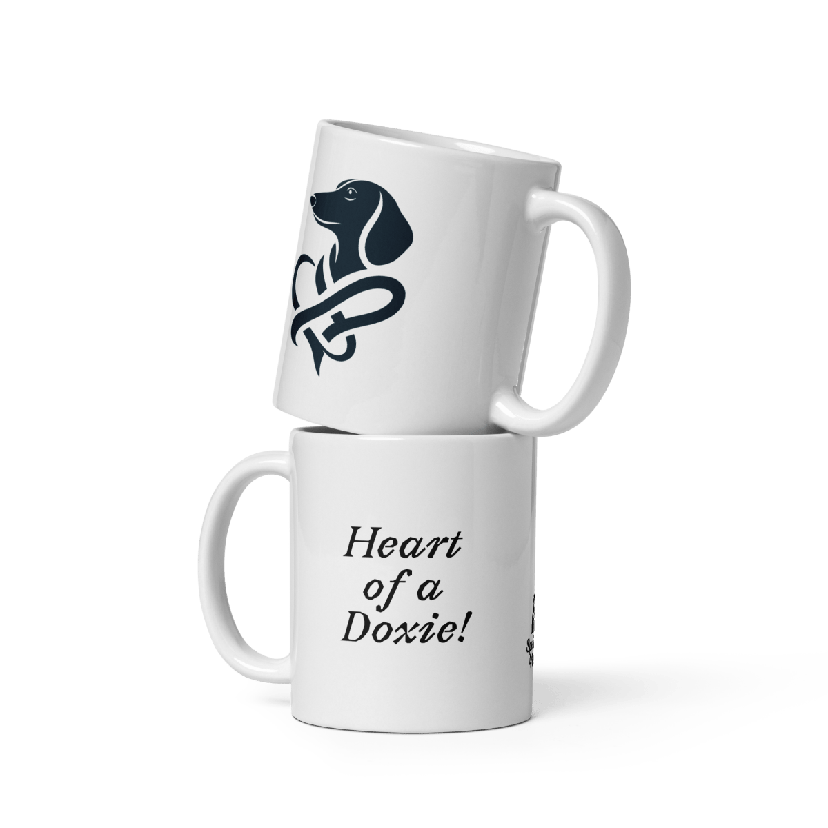 Heart of a Doxie - Artful Paws Mug 11 oz. - type - coffee - mug - Speak Up 4 Paws