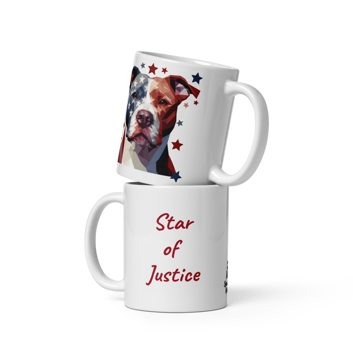 Star of Justice - Artful Paws Mug 11 oz. - Coffee Mug - Speak Up 4 Paws