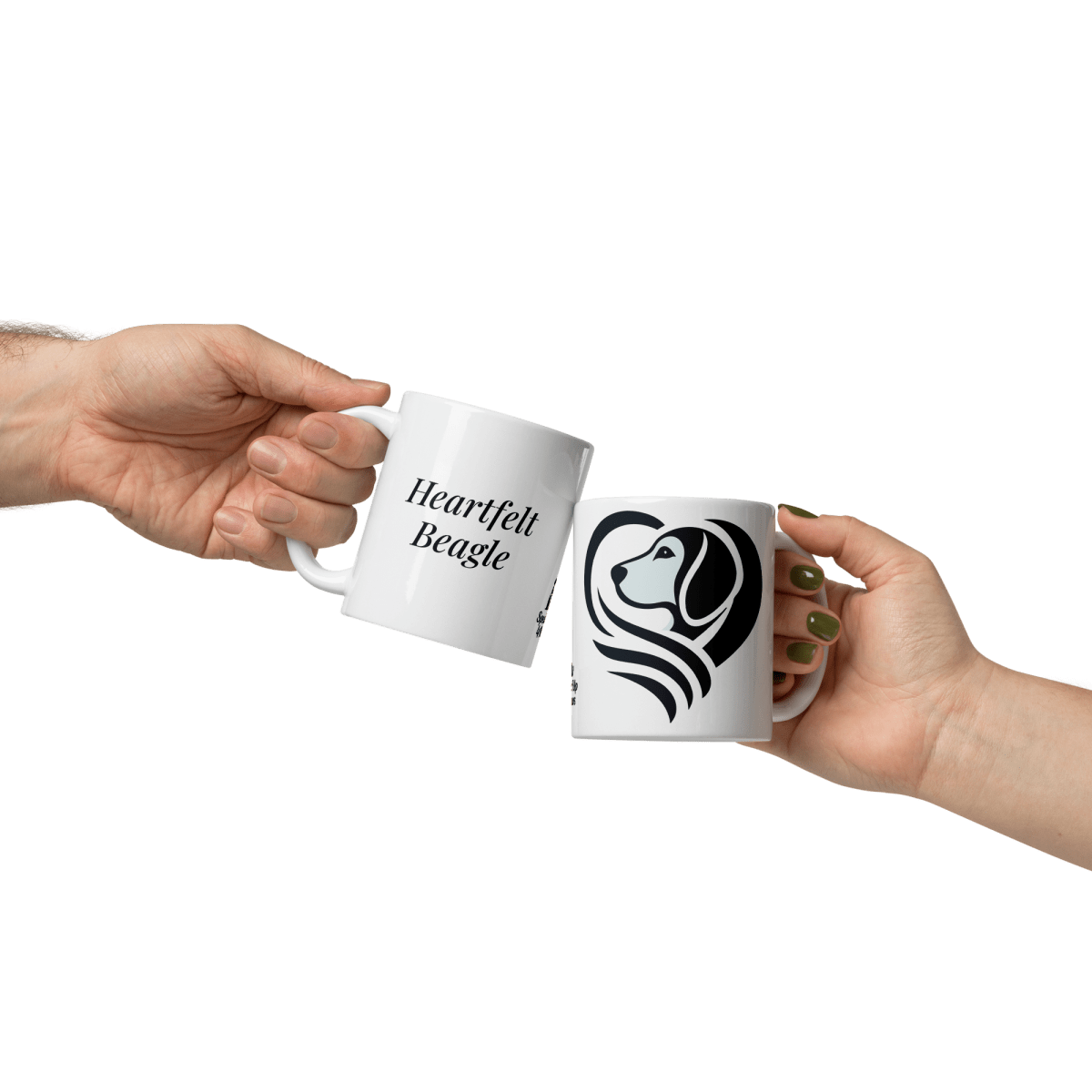 Heartfelt Beagle - Artful Paws Mug 11 oz. - Coffee Mug - Speak Up 4 Paws