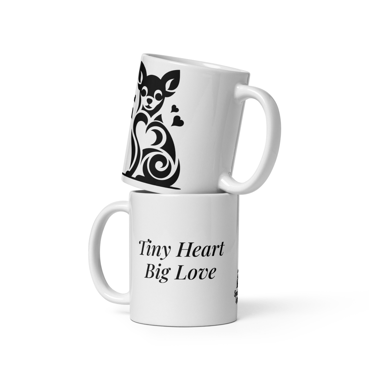 Tiny Heart - Big Love - Artful Paws Mug 11 oz. - Coffee Mug - Speak Up 4 Paws
