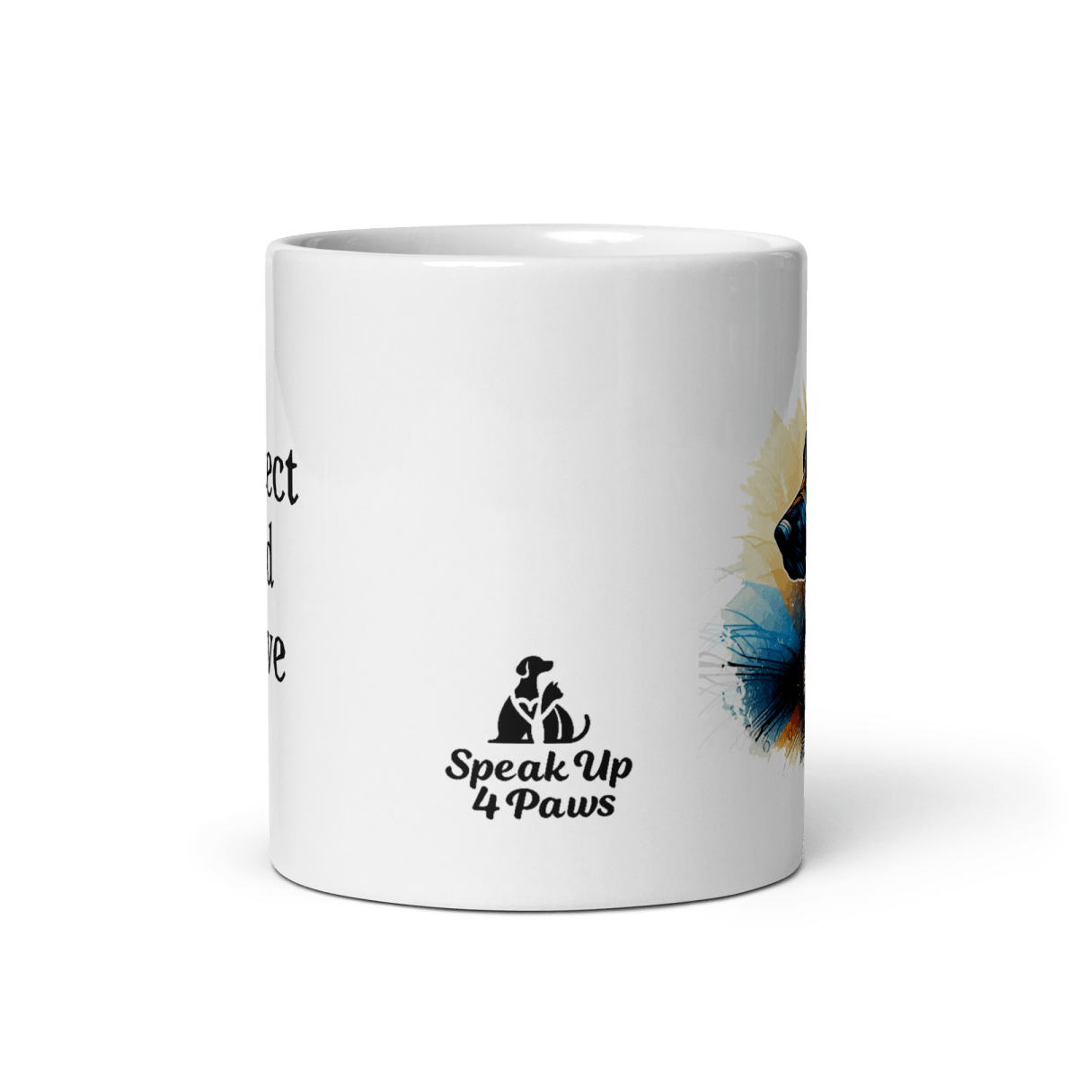 Chromatic Guardian - Artful Paws Mug - Coffee Mug - Speak Up 4 Paws