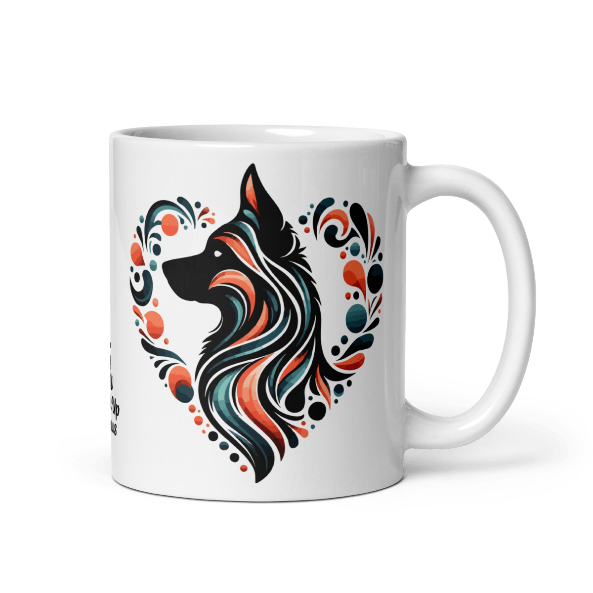 Vibrant Heart - Artful Paws Mug 11 oz. - Coffee Mug - Speak Up 4 Paws