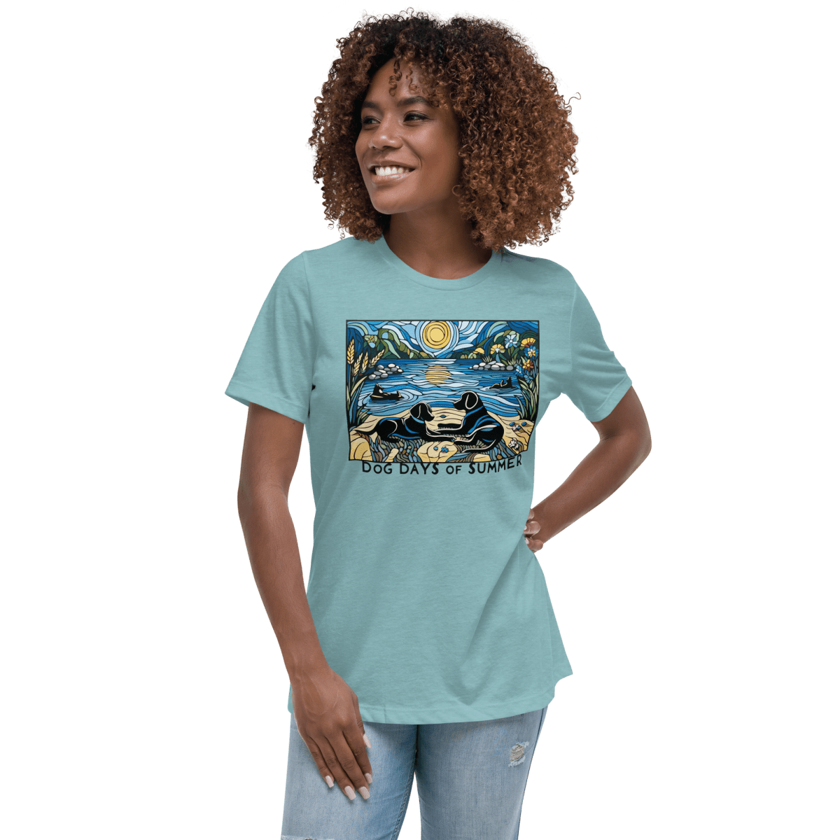 Endless Sunset - Women’s Relaxed Tee - Womens Relaxed Tee - Speak Up 4 Paws
