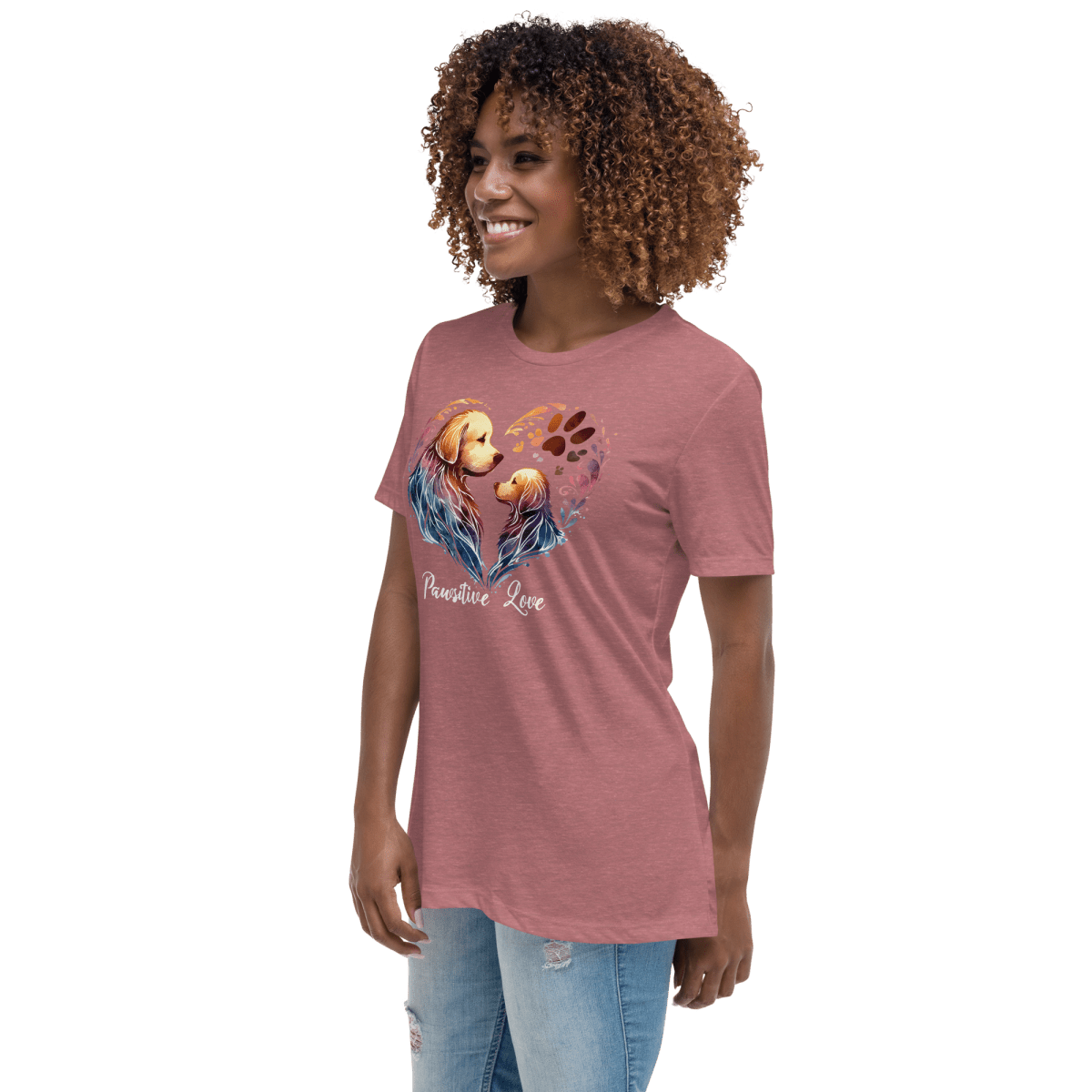 Golden Bond - Women’s Relaxed Tee - Womens Relaxed Tee - Speak Up 4 Paws