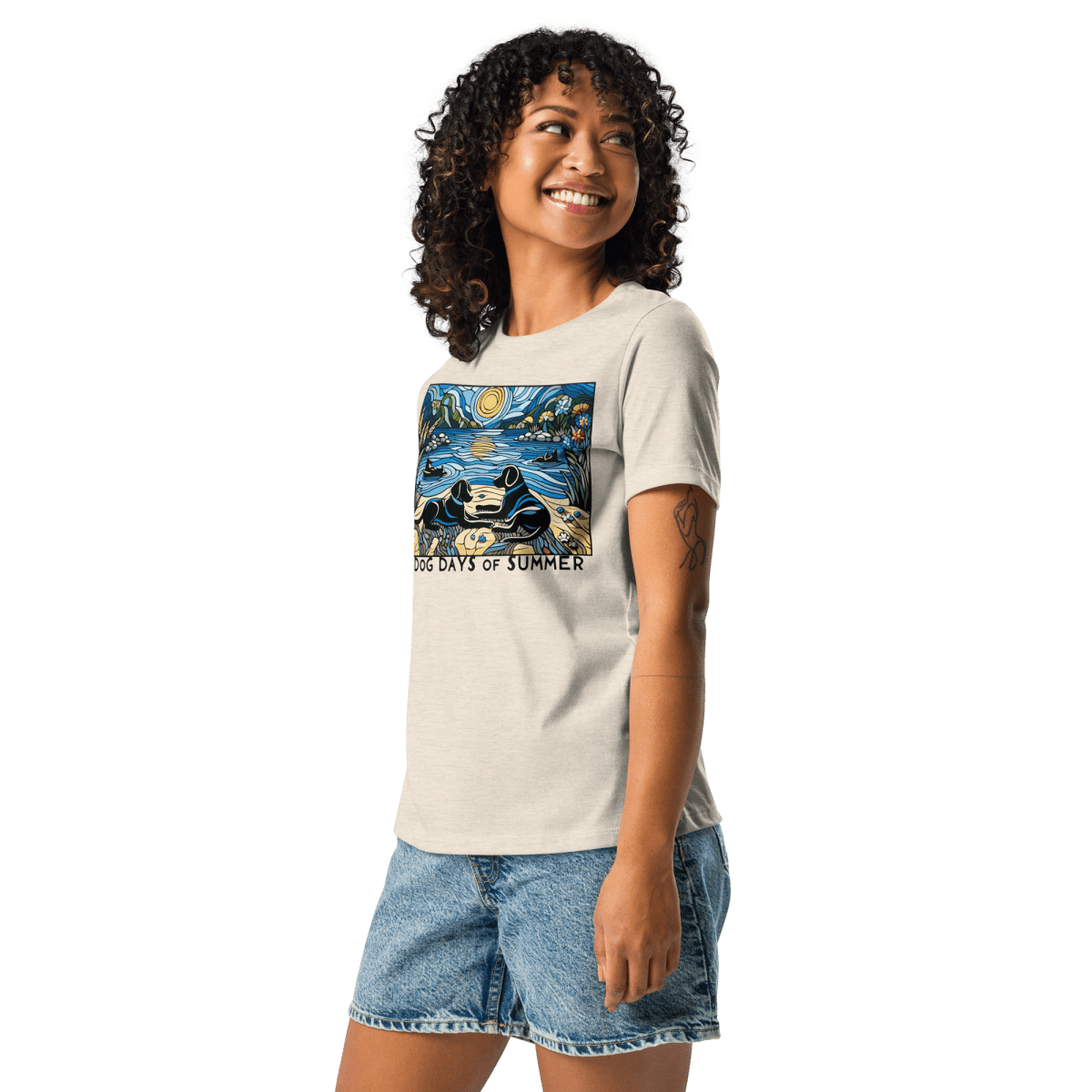Endless Sunset - Women’s Relaxed Tee - Womens Relaxed Tee - Speak Up 4 Paws
