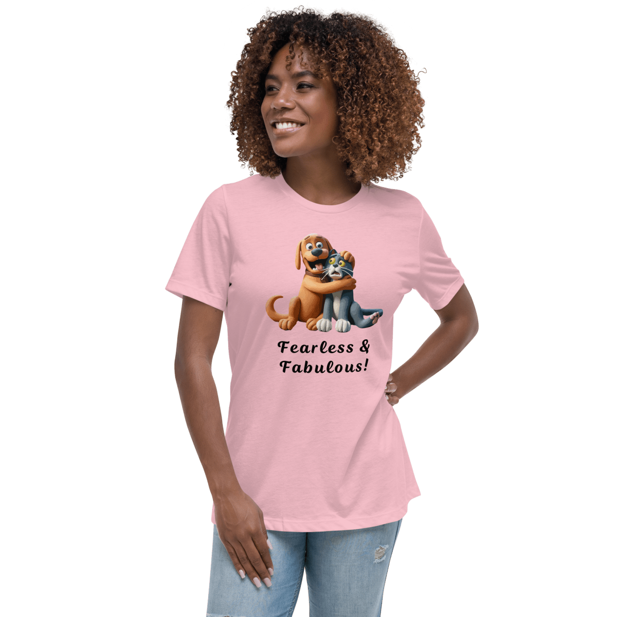 Pawfect Panic - Women's Relaxed Tee - Speak Up 4 Paws