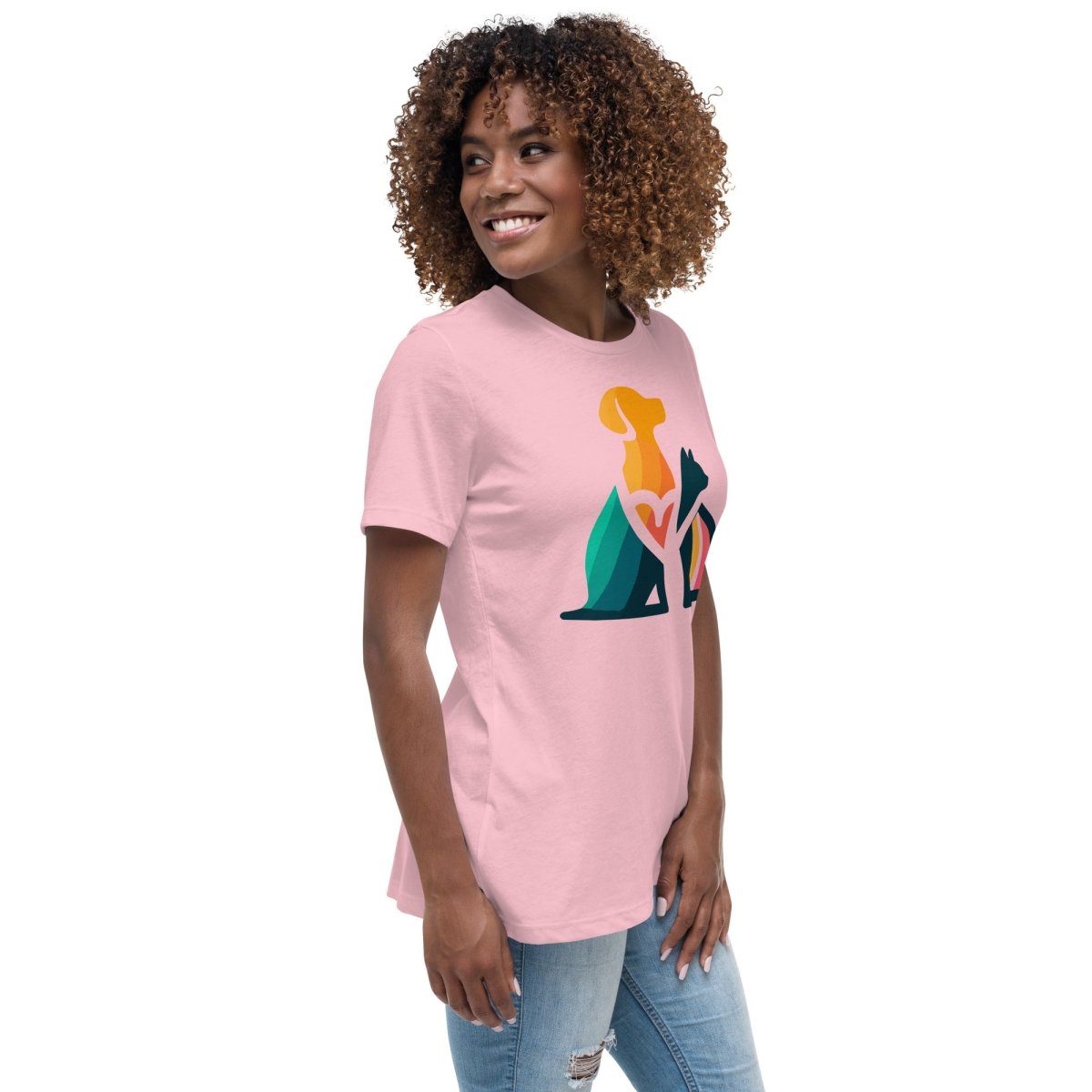 Unity Paws - Women’s Relaxed Tee - Womens Relaxed Tee - Speak Up 4 Paws