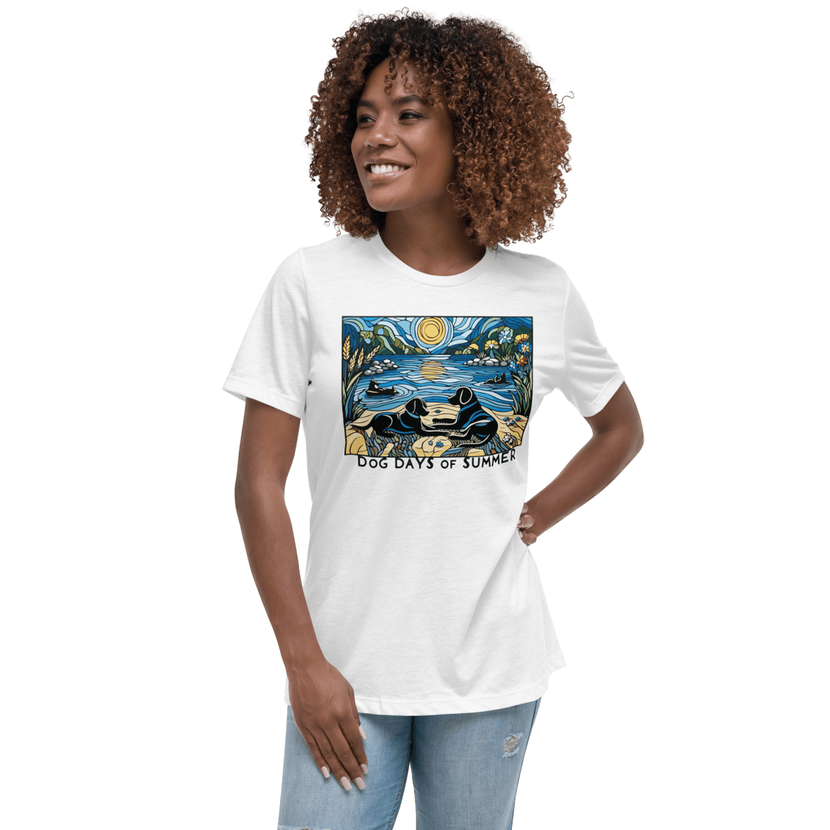 Endless Sunset - Women’s Relaxed Tee - Womens Relaxed Tee - Speak Up 4 Paws