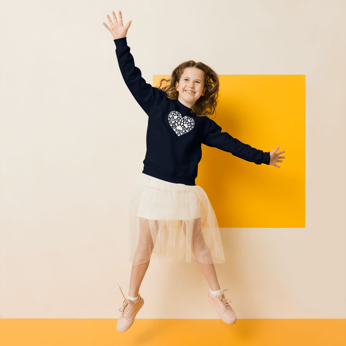 Heartfelt Paws - Youth Sweatshirt - Youth Sweatshirt - Speak Up 4 Paws