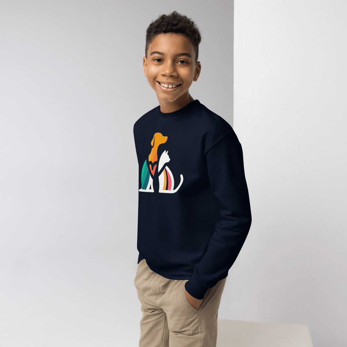 Unity Paws - Youth Sweatshirt - Youth Sweatshirt - Speak Up 4 Paws