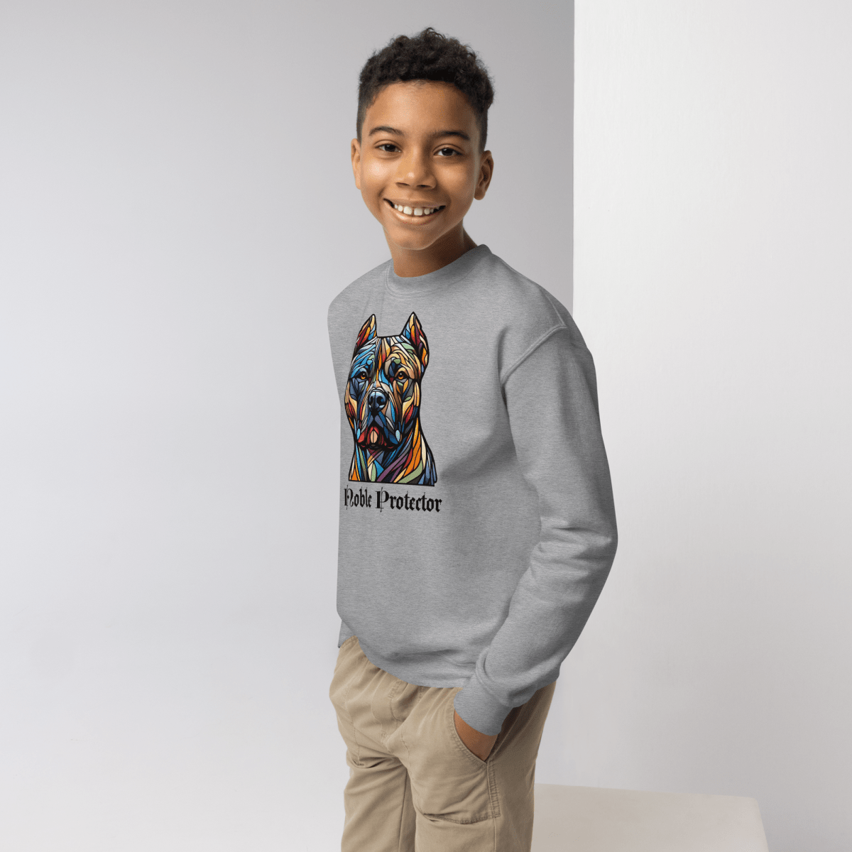 Noble Protector - Youth Sweatshirt - Youth Sweatshirt - Speak Up 4 Paws