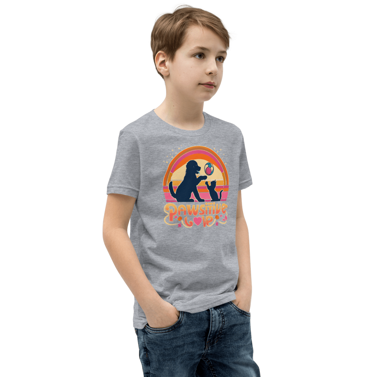 Rainbow Connection - Youth Signature Tee - Youth Tee - Speak Up 4 Paws